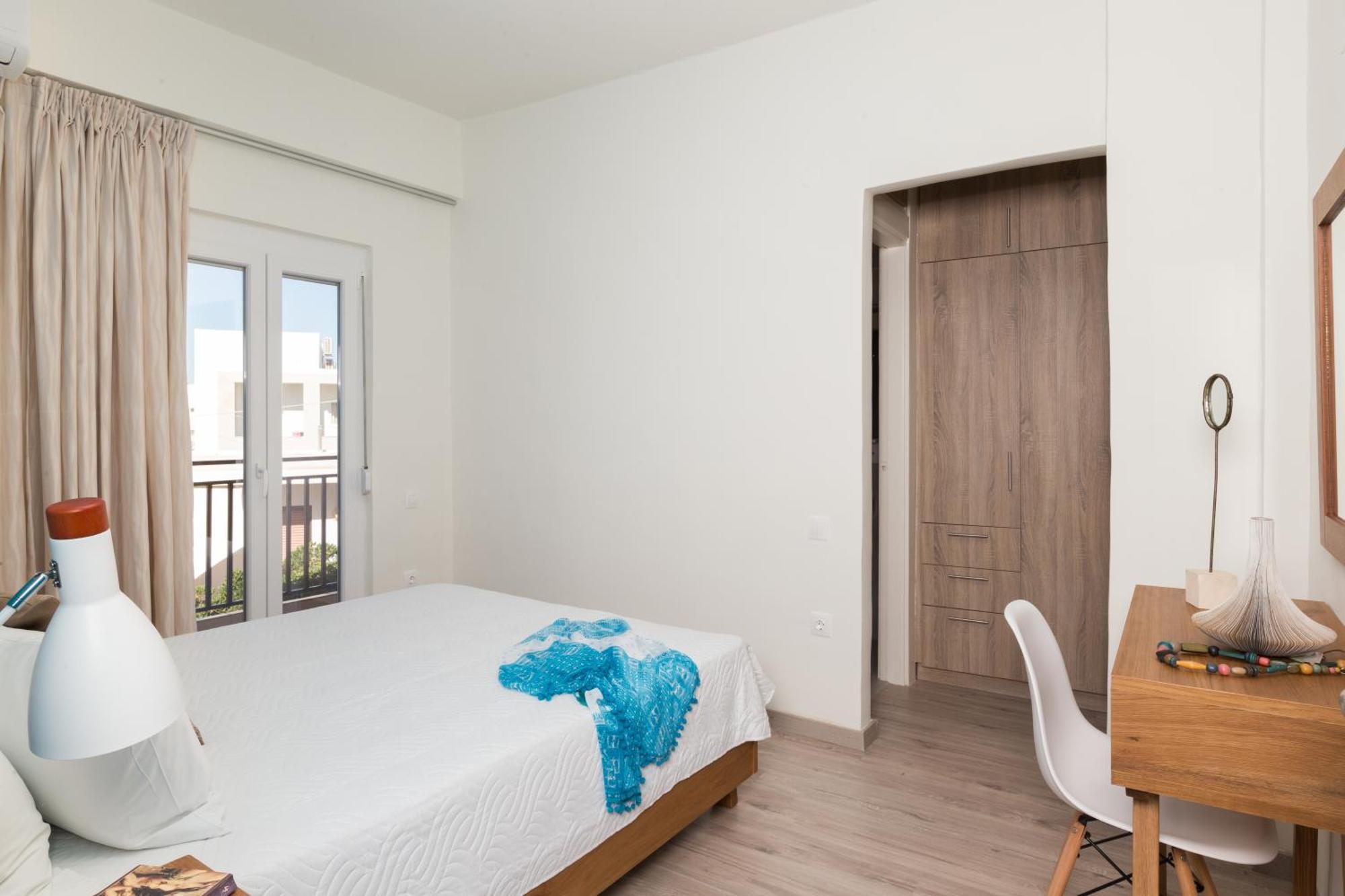 Anemi Blue Apt, Suitable Up To 4, Near The Beach! Rethymno  ภายนอก รูปภาพ
